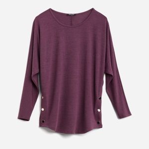 Pink Clover Dolman Sleeve Knit Top